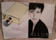 Publicité papier Parfum. Chanel Allure de 1996 -  Perfume Ad
