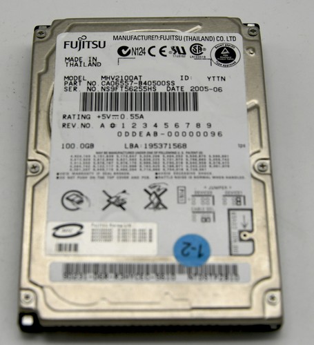 Disque dur portable fujitsu - portable,
