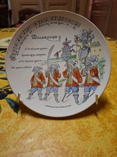 Assiette Georges Dreyfus Malbrough