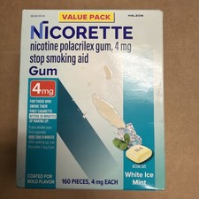 Nicorette 4 mg Coated White