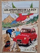 TINTIN Les Aventures de la 2CV