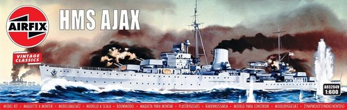 Hms ajax 600 airfix - hms, 1/600