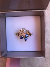 bague ancienne or diamant