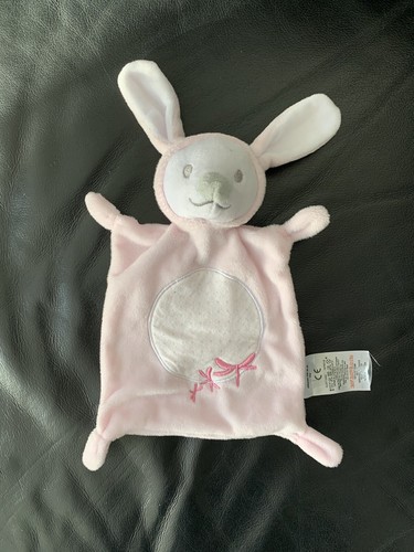 Doudou lapin rose - doudou, grain