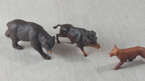 Anciennes figurines ours - anciennes, figurines,