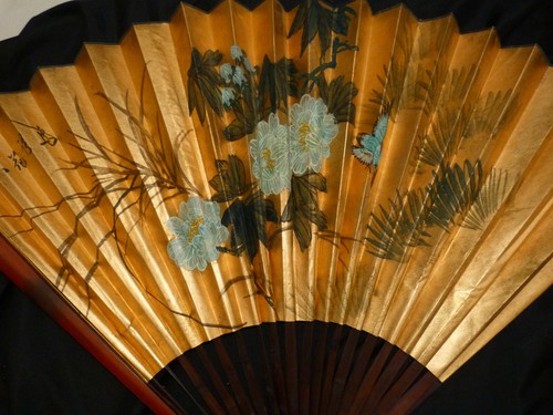 Grand eventail chinois - , en