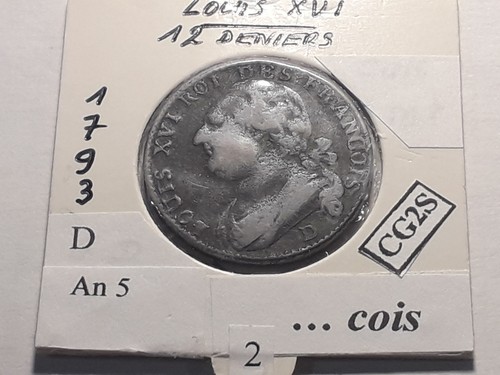 Louis xvi deniers - d, -2