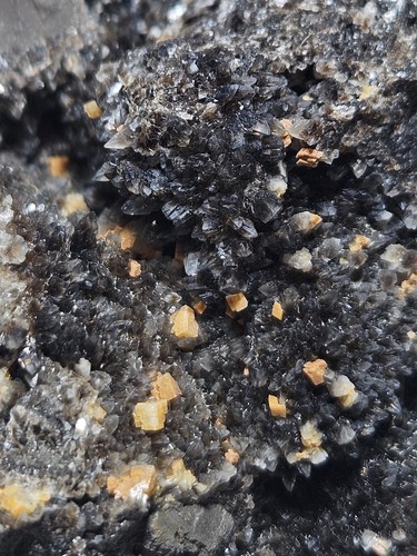 Septaria black calcite - septaria(black,