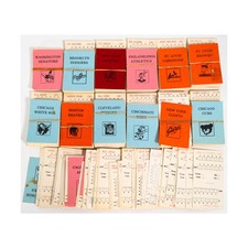 Replay Jeux De Société Replay Baseball 1949 Cartes De Joueur Sac VG+