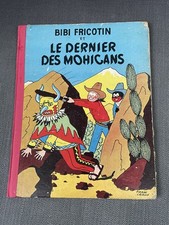 Album BD BIBI FRICOTIN et LE DERNIER DES MOHICANS P. LACROIX