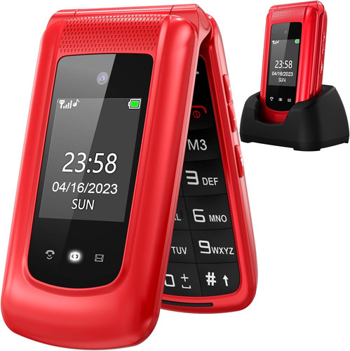 Téléphone portable senior - téléphone,