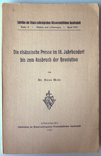 Alsace die els presse - els.,