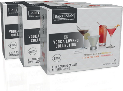 Bartesian pack vodka lovers - bartesian, 24-pack