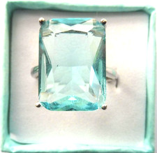 Bague en Aigue Marine