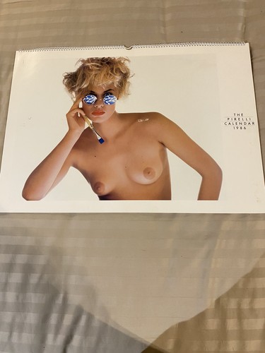Calendrier pirelli 1986 bert - pirelli,