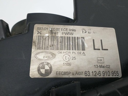 63126910955 phare gauche bmw - 63126910955,
