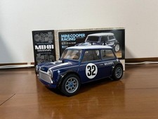 Voiture RC Tamiya Mini Cooper Racing échelle 1/10 bleu marine #32
