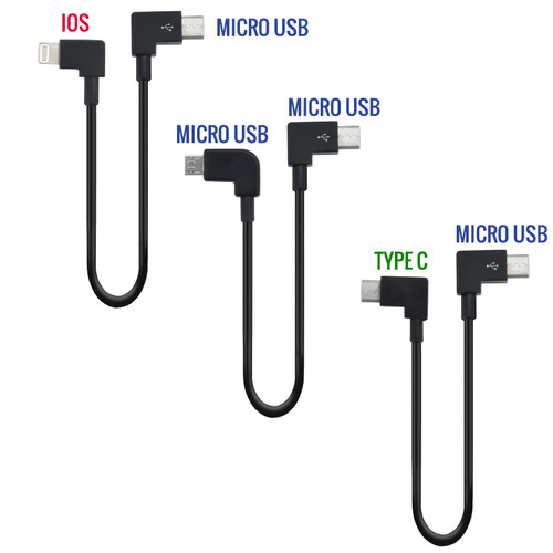 Cable micro usb type iphone - type-c,