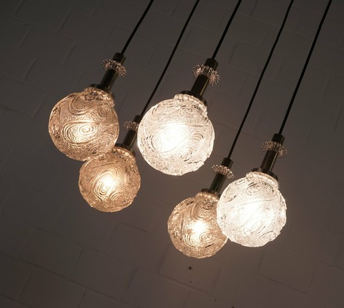 Lampe cascade verre - cascade,