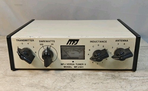 Vintage mfj 941 versa - mfj-941, tuner
