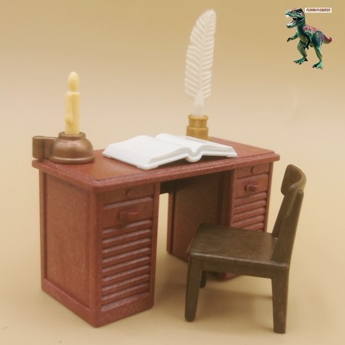 Playmobil table bureau et - table,