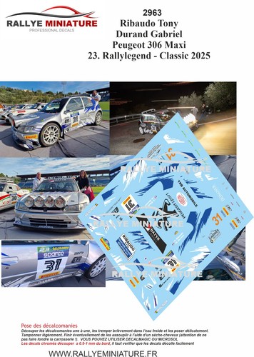 Decals ref 2963 - ref,