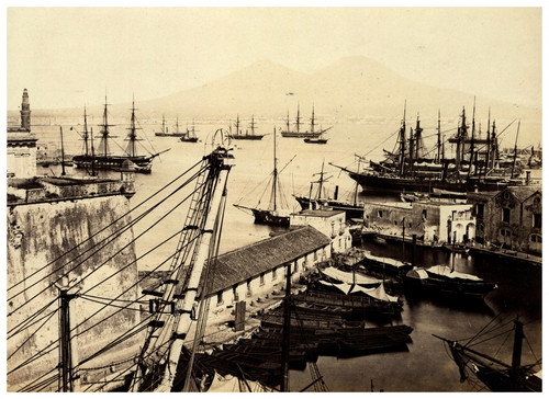 Italie napoli il porto - napoli,,