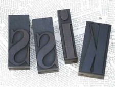 KISS caractères d'imprimerie