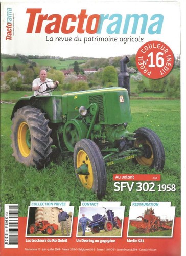 Tractorama sfv 302 1958 - tractorama,