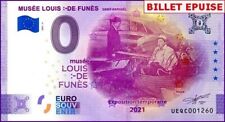 UEQC / MUSEE LOUIS DE FUNES / BILLET 0 € / NULL EURO-SCHEIN / 0 € 2021-3