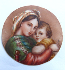 Peinture miniature signée