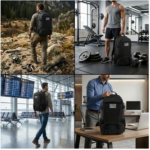 Tactical backpack 30l - backpack,