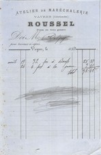 1880  ATELIER DE MARECHALERIE