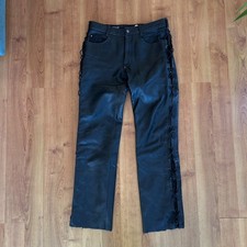 Pantalon en cuir épais pour