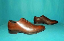 IZAC couture richelieu marron tout cuir pointure 39 EUR