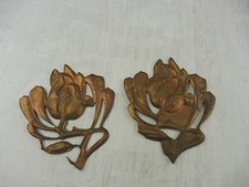 Décoration fleurs en cuivre