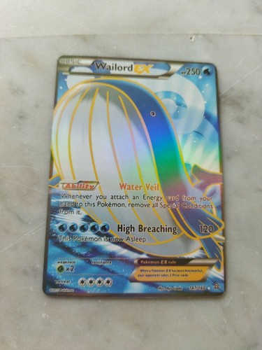 Carte pokemon wailord - pokemon, ex