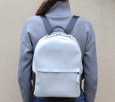 Sac à dos en cuir pour femme, Sac Vénezia Grandé en cuir de qualité, intemporel