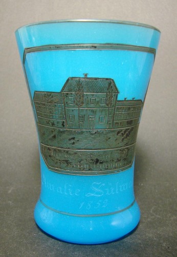 Biedermeier gobelet souvenir - biedermeier,
