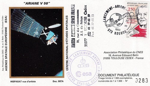 Cnes 1993 ariane 58 - cnes,