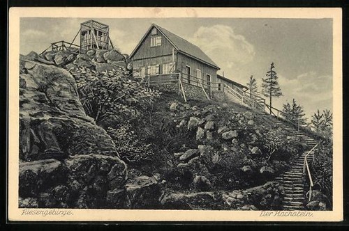 Hochstein riesengebirge vue - hochstein/riesengebirge,,