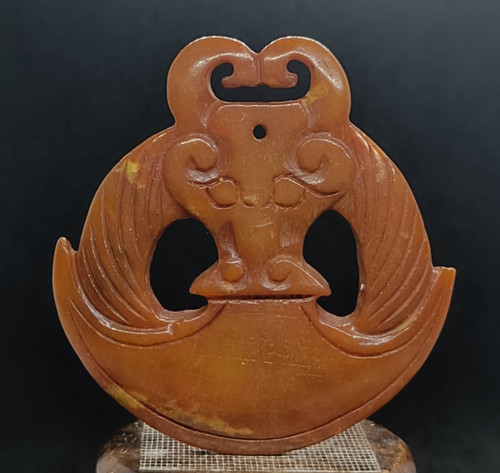 Ancien pendentif jade - pendentif, en