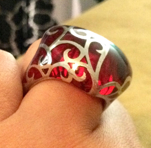 Grosse bague cocktail vintage - cocktail,