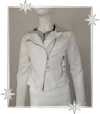 B - Blouson en Jean Blanc