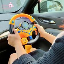 Volant Électronique Enfant Jouet Voiture Accessoire Poussette Assistant Vocal