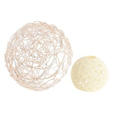 25 cm de style rustique créatif rétro rétro de lustre en bambou en bambou