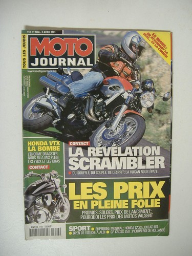 Moto journal 1466 voxan 1000 - 1466,