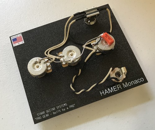 Hamer monaco korina - korina, wiring