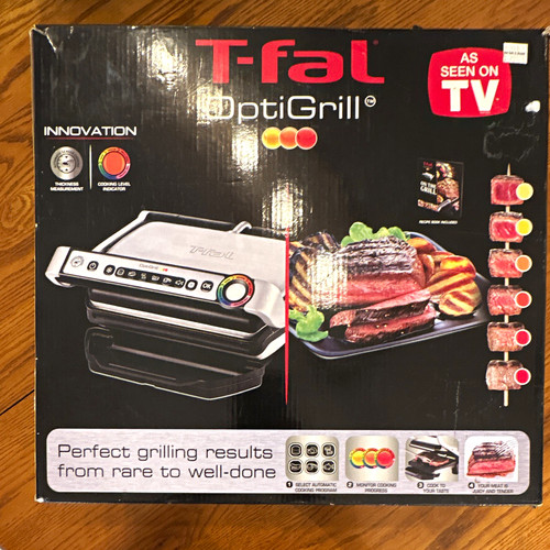 Fal optigrill 1800w 120v - t-fal,
