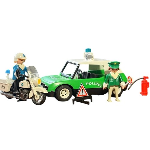 Vintage playmobil police - vintage,